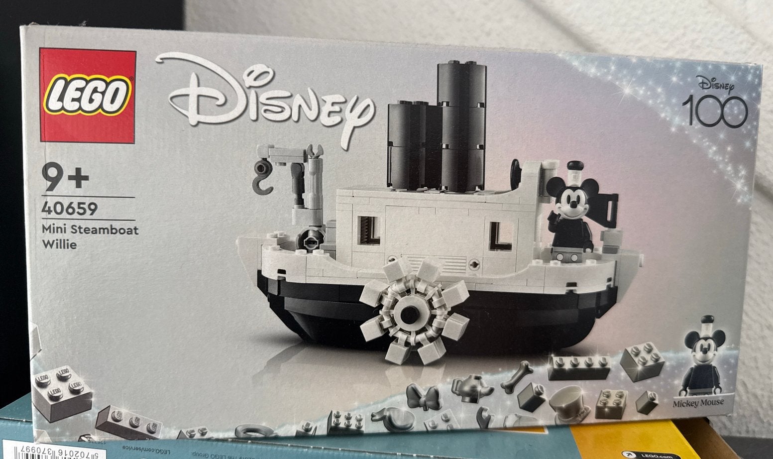 LEGO Disney 40659 Mini Steamboat Willie Nieuw, Lego, Nieuw, Ophalen of Verzenden, Disney