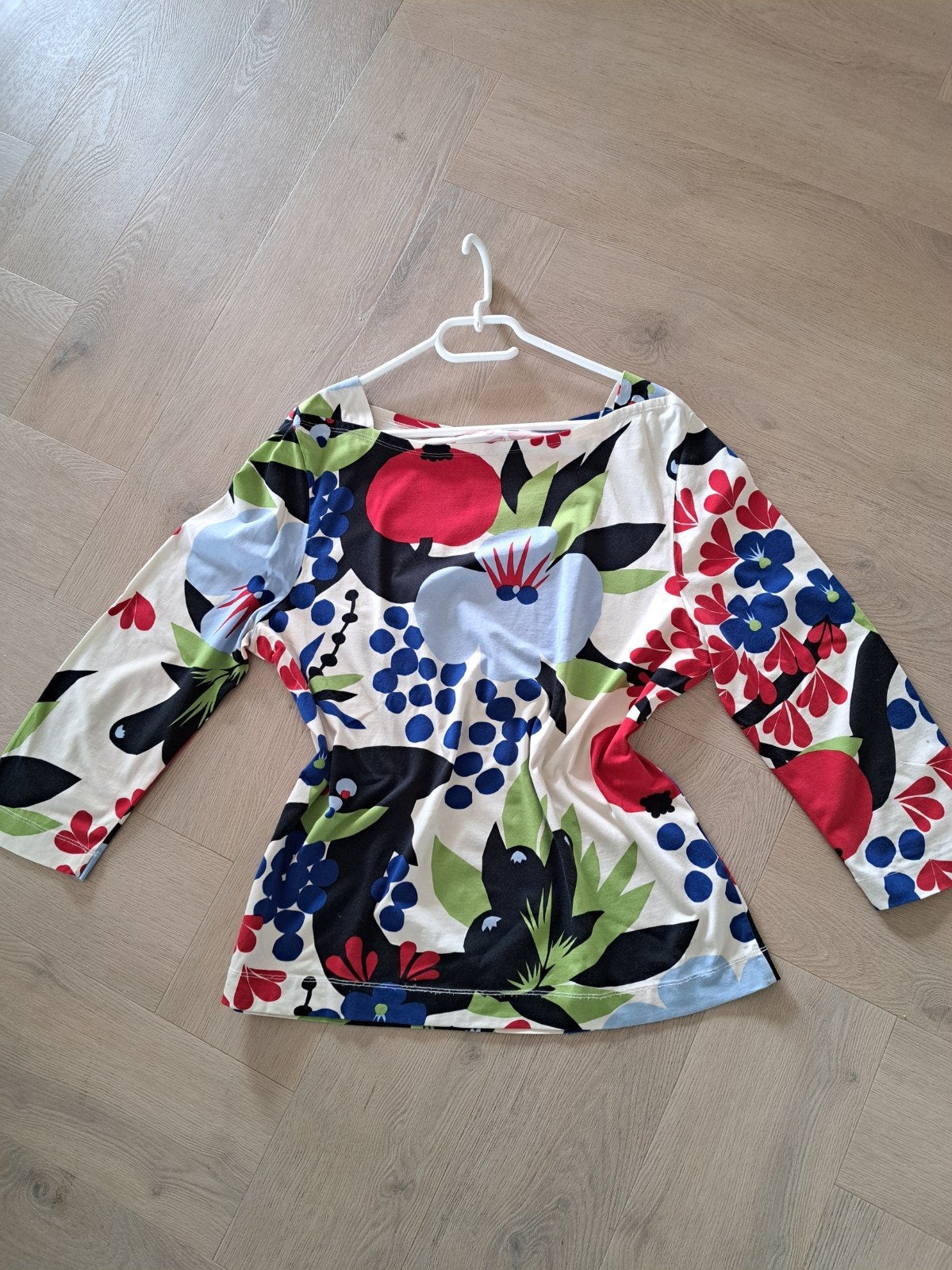 Marimekko Auralia Blouse - Maat 40/42, Kleding | Dames, Maat 38/40 (M), Marimekko, Meerkleurig, Ophalen of Verzenden