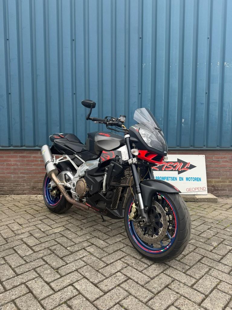 Aprilia Tuono V2 1000R 2007 Zwart, 2 cilinders, Occasion, Motorrijbewijs A, Bedrijf