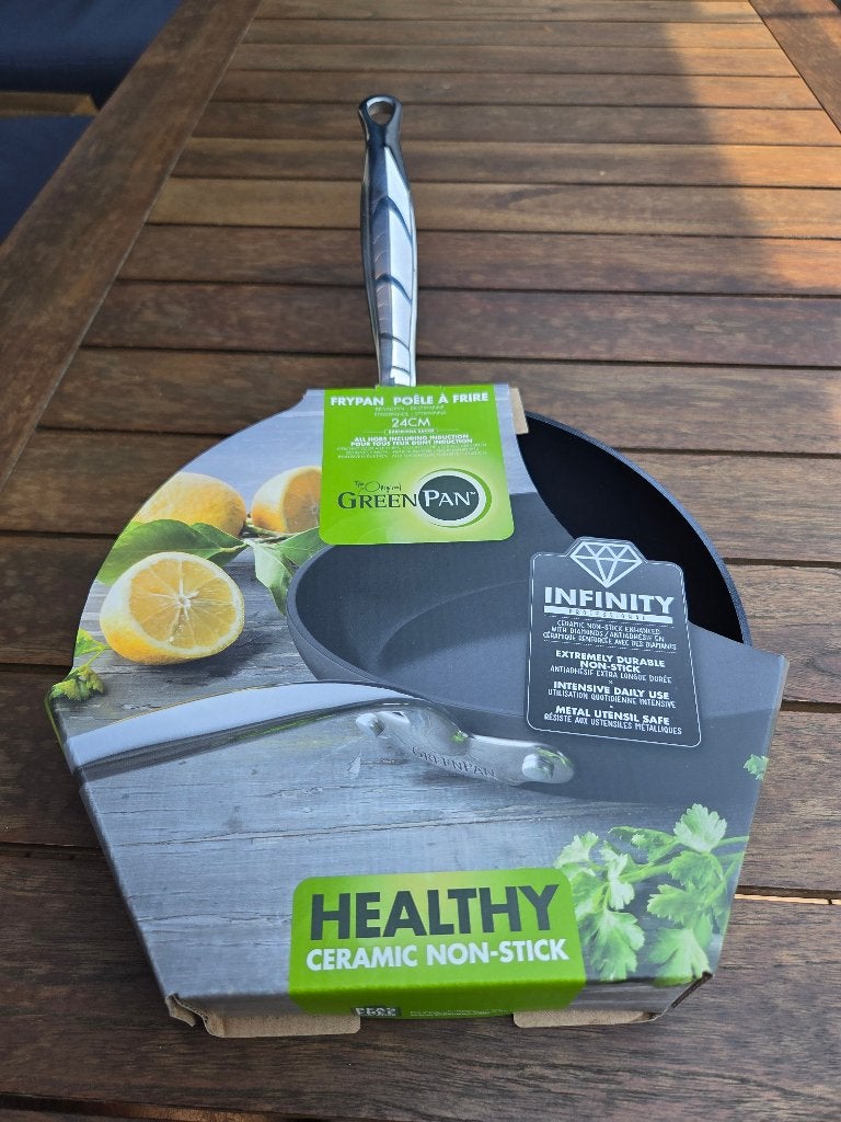 GreenPan Infinity Professional Koekenpan 24cm (Inductie), Ophalen, Koekenpan, Antiaanbaklaag, GreenPan