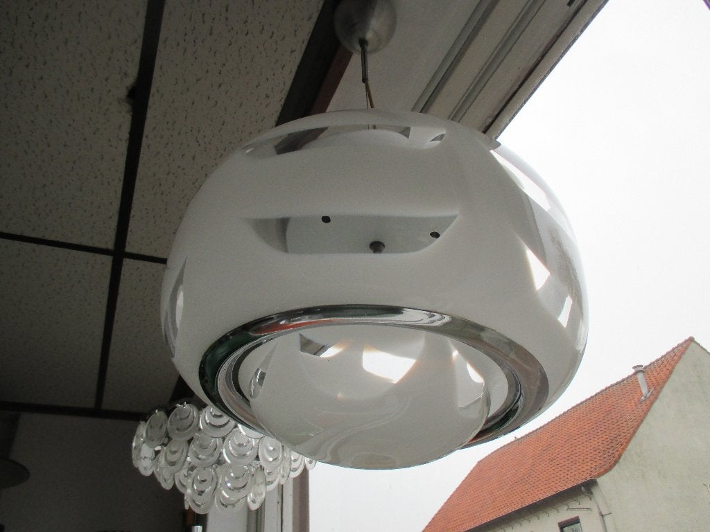 space age Mazzega Murano hanglamp jaren 60 70 design retro, Gebruikt, ?, Glas, ?
