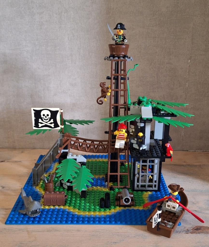 LEGO Pirates 6270 Forbidden Island (1989) - 100% Compleet, Kinderen en Baby's, Speelgoed | Duplo en Lego, Compleet, Gebruikt, Lego