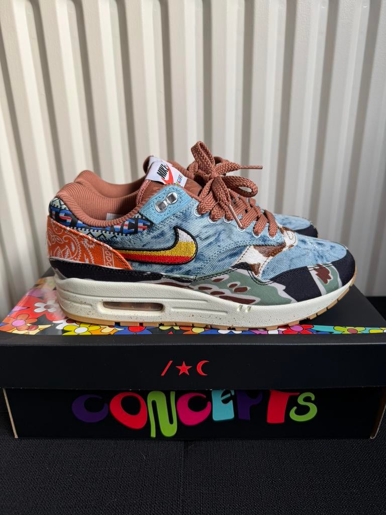Nike air max 1 Concepts Heavy maat 41, Kleding | Heren, Schoenen, Overige kleuren, Ophalen of Verzenden, Sneakers of Gympen, Zo goed als nieuw