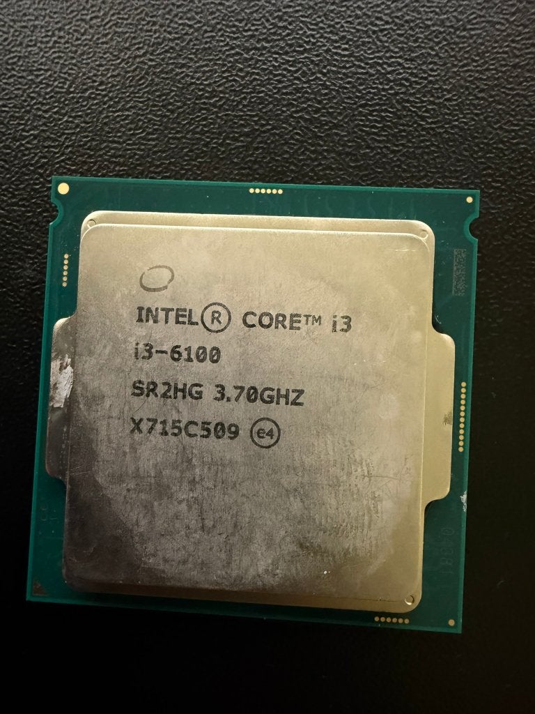 i3 6100, Computers en Software, Verzenden, Gebruikt, Intel Core i3, 3 tot 4 Ghz