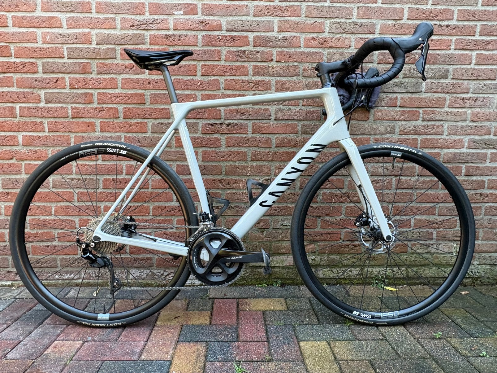 Canyon Endurace CF SL 7 Disc – Carbon – Shimano 105 – XL, Carbon, Zo goed als nieuw, 57 tot 61 cm, Meer dan 20 versnellingen