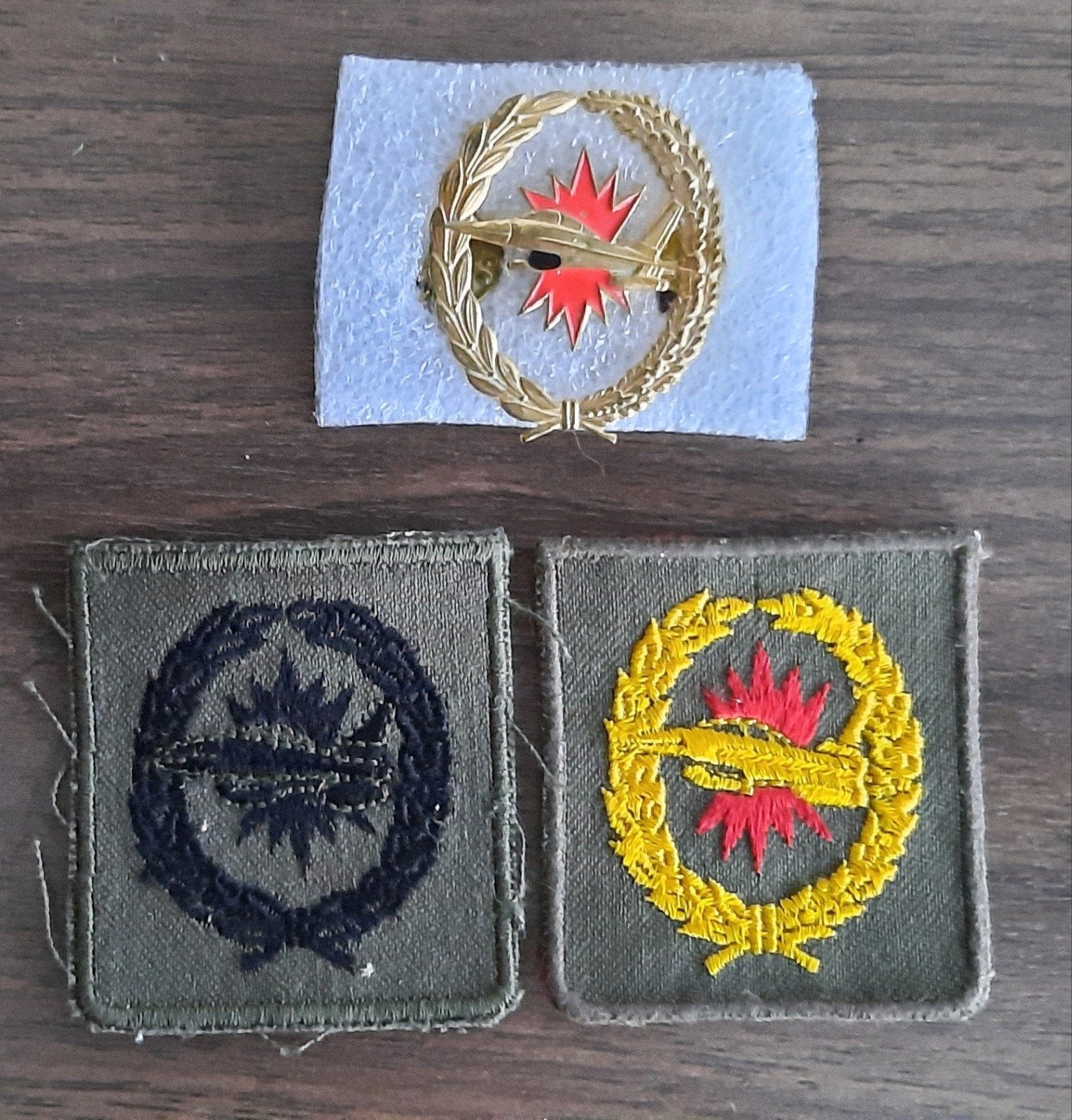 Vaardigheidsembleem luchtverdedigingssystemen DT, GVT, trui, Verzamelen, Militaria | Algemeen, Verzenden, Landmacht, Nederland