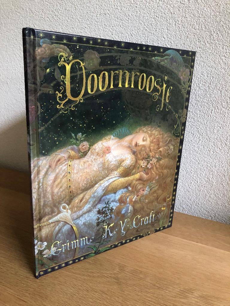 Doornroosje (Grimm) door Kinuko Y. Craft 1e druk 2002., Boeken, Sprookjes en Fabels, Ophalen of Verzenden, Zo goed als nieuw, Mahlon F. Craft