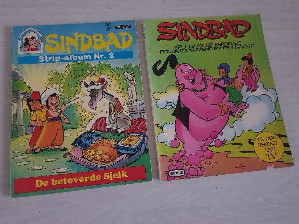 Sinbad, Meerdere stripboeken, Ophalen of Verzenden, Gelezen, Diverse auteurs