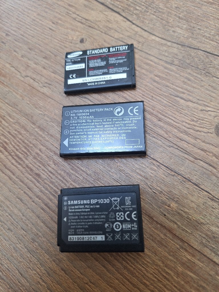 batterijen fototocamera, Ophalen, Gebruikt, Oplaadbaar
