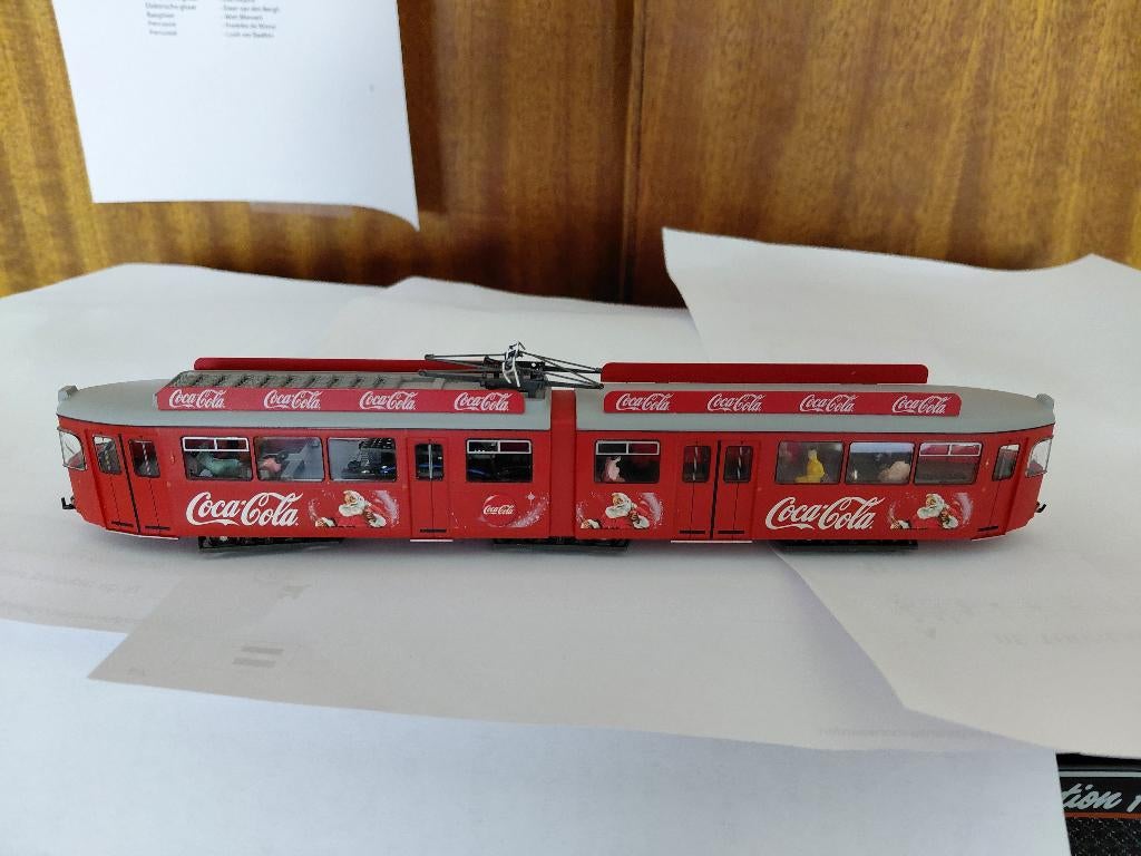 Te koop : 6 Trams HO, Gebruikt, Locomotief, Gelijkstroom of Wisselstroom, Ophalen of Verzenden