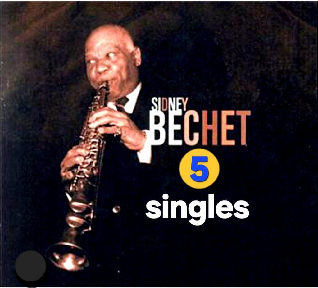 5X  7"/SINGLES  SIDNEY BECHET  Bieden vanaf € 2,50, Cd's en Dvd's, Vinyl Singles, Ophalen of Verzenden, Gebruikt, Pop