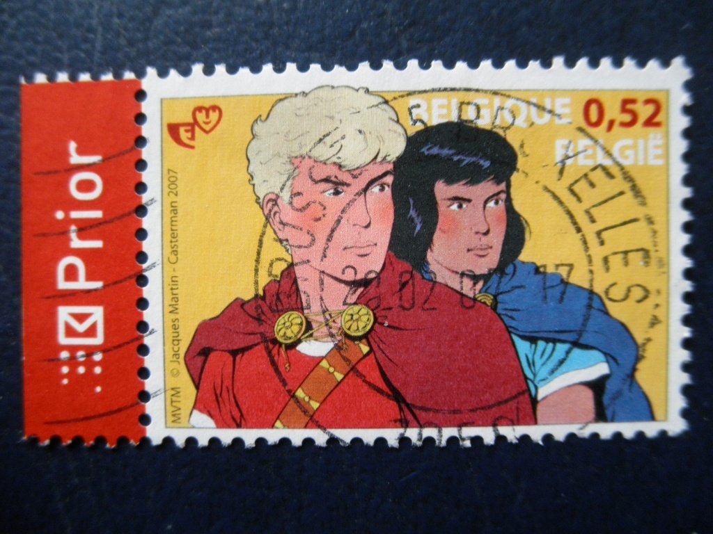 Postzegels België 2007 stripfiguur - cw. 1,00., Ophalen of Verzenden, Gestempeld