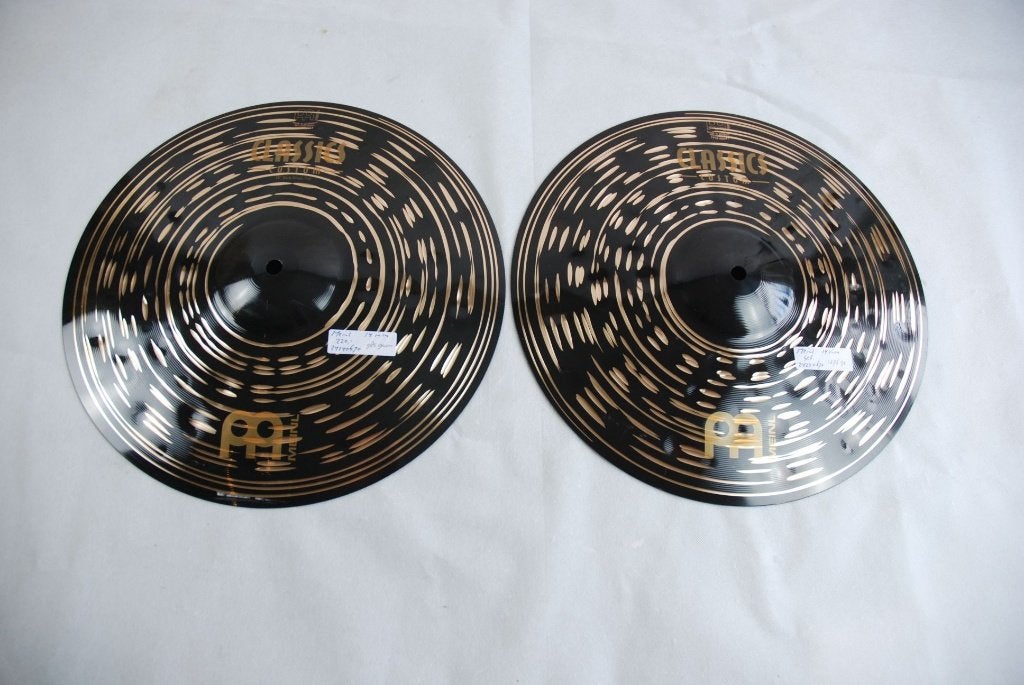 NIEUW! Meinl Classics custom dark hihats 985/1276gram 14inch, ., Drums of Percussie, Nieuw, Ophalen of Verzenden