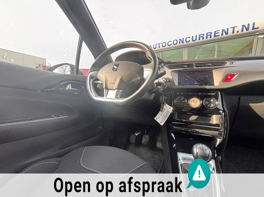 DS 3 1.2 PureTech So Chic, Nwe. APK, PDC, Climate, Navi Inru, Voorwielaandrijving, Gebruikt, 1199 cc, 82 pk