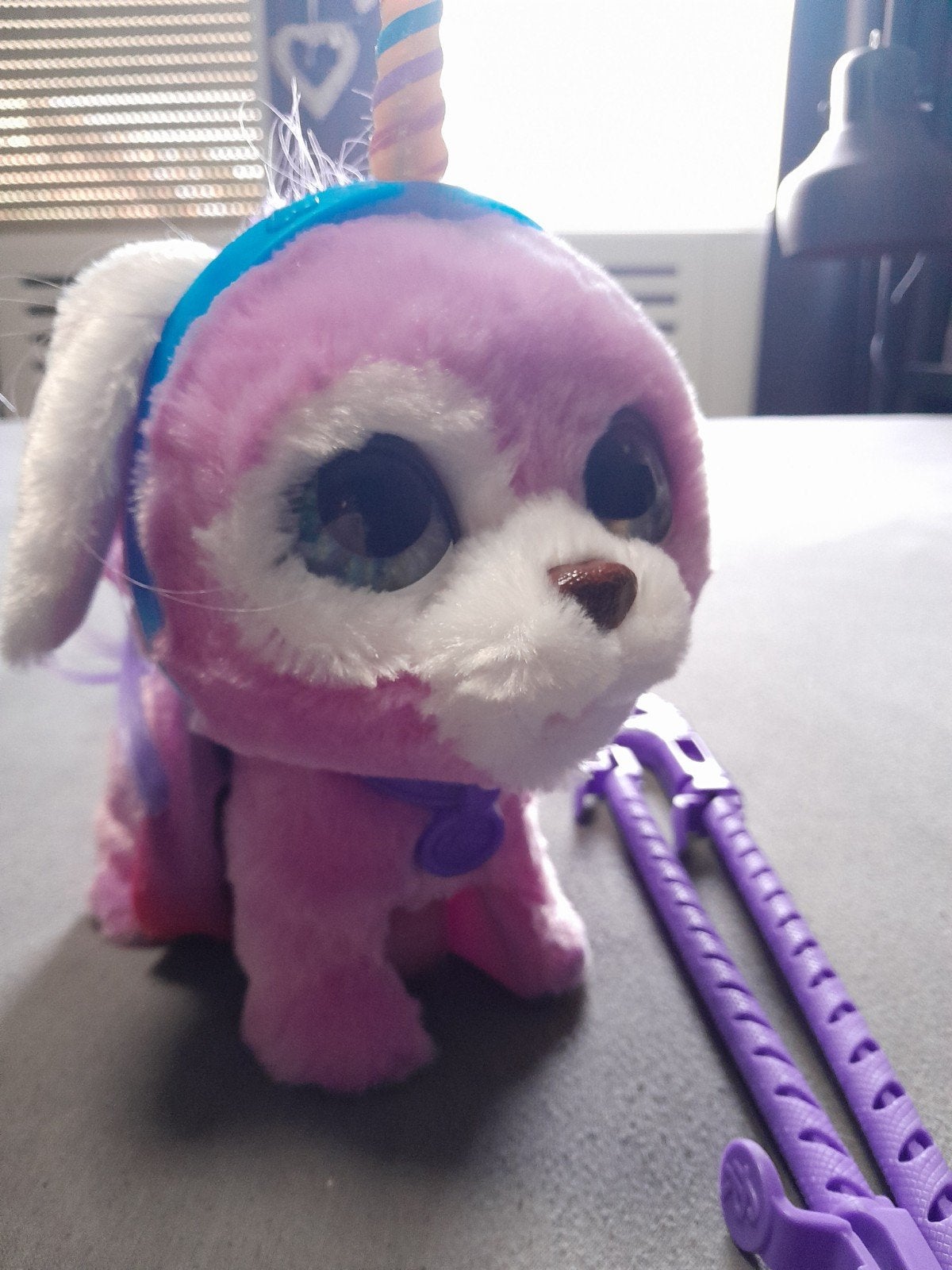 FurReal Friends Walkalots Big Wags Hondje Roze, Ophalen of Verzenden, Zo goed als nieuw, Hond