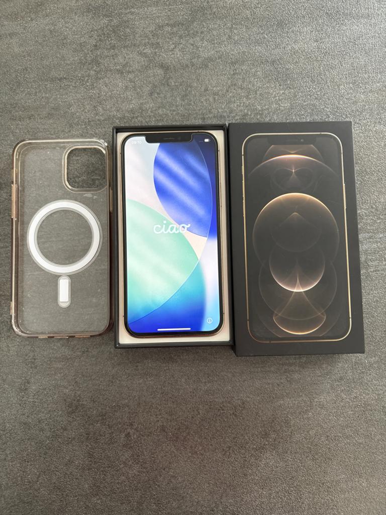 iPhone 12 Pro Max 256GB Goud - Zo goed als nieuw, Telecommunicatie, Mobiele telefoons | Toebehoren en Onderdelen, Ophalen, Zo goed als nieuw
