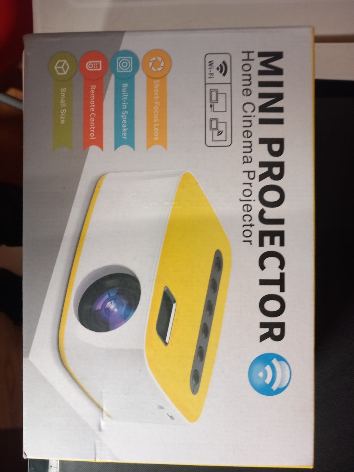 mini projector NIEUW, Audio, Tv en Foto, Beamers, Ophalen, Nieuw, LED