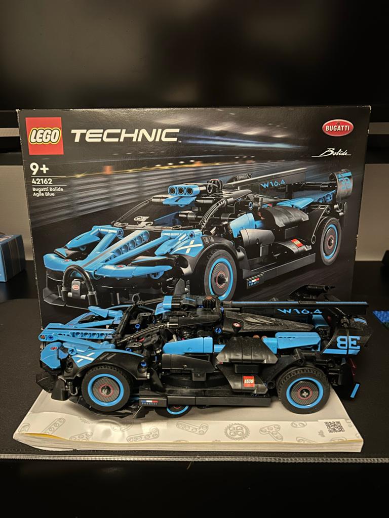 LEGO Technic Bugatti Bolide Agile Blue 42162, Kinderen en Baby's, Speelgoed | Duplo en Lego, Zo goed als nieuw, Ophalen of Verzenden