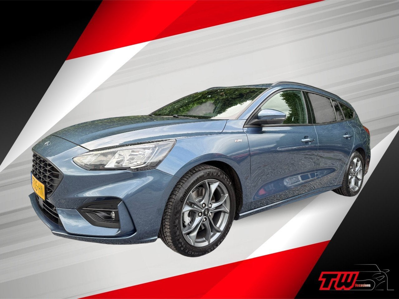 Ford Focus Wagon 1.0 EcoBoost ST Line Business|TREKHAAK|CARP, Auto's, Gebruikt, 23 km/l, Origineel Nederlands, Onderhoudsboekje