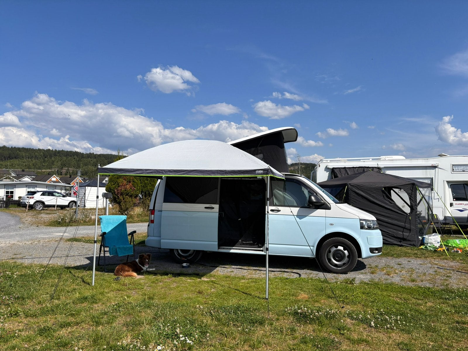Reimo Canopy Palm Beach 2-2.6 + 2 zijwanden, Ophalen of Verzenden, Zo goed als nieuw