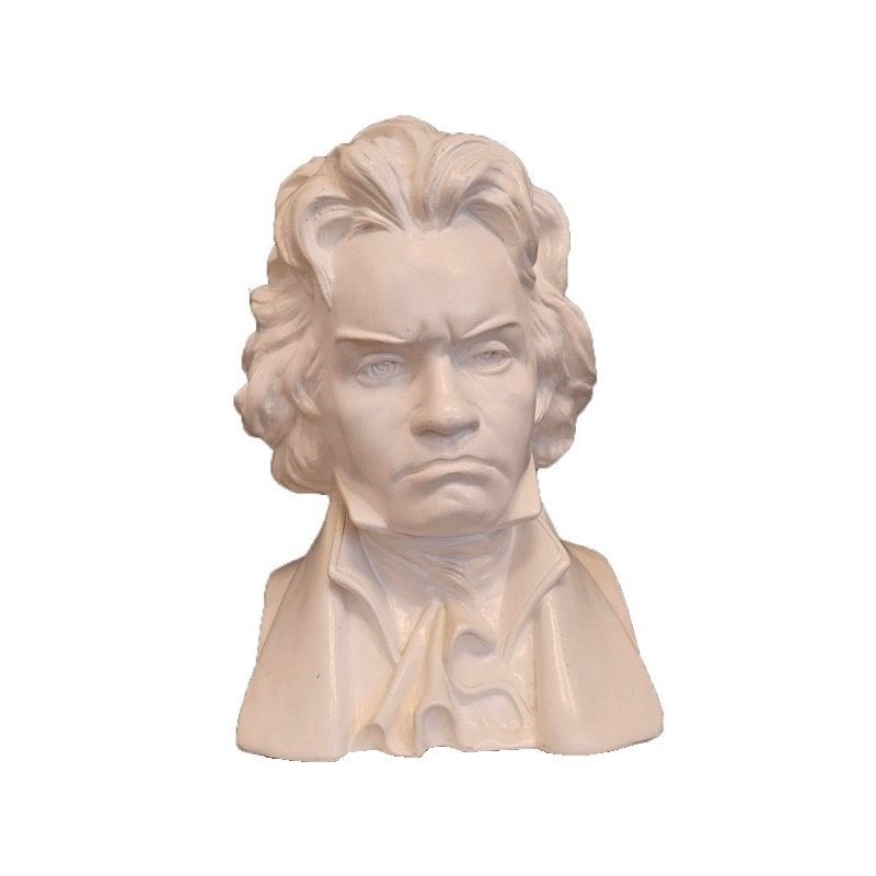 Beeld op pilaar Borstbeeld op zuil Beethoven Sculptuur, Ophalen of Verzenden