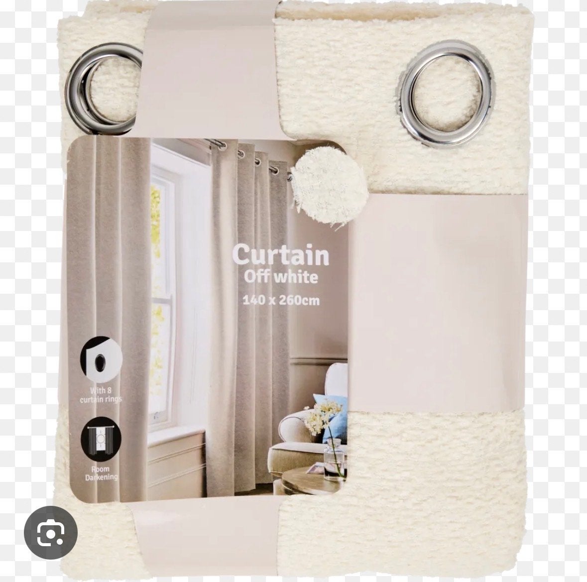 Gezocht: 2x Teddy Gordijnen Action off white!, 100 tot 150 cm, 200 cm of meer, Wit, Ophalen of Verzenden