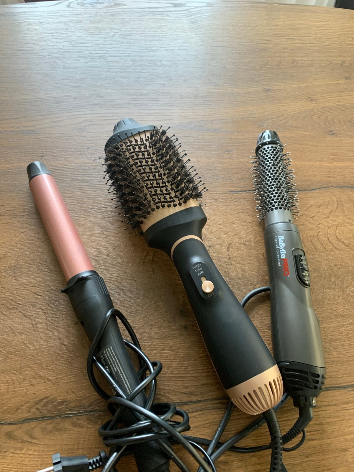 Diverse haaraccessoires - Föhnborstel, krultang, föhn, Ophalen, Zo goed als nieuw, Haarverzorging