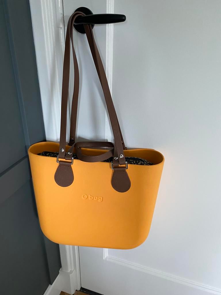 Zeer mooie O bag schoudertas met binnentas 28 cm x 35 cm, Ophalen of Verzenden, Zo goed als nieuw