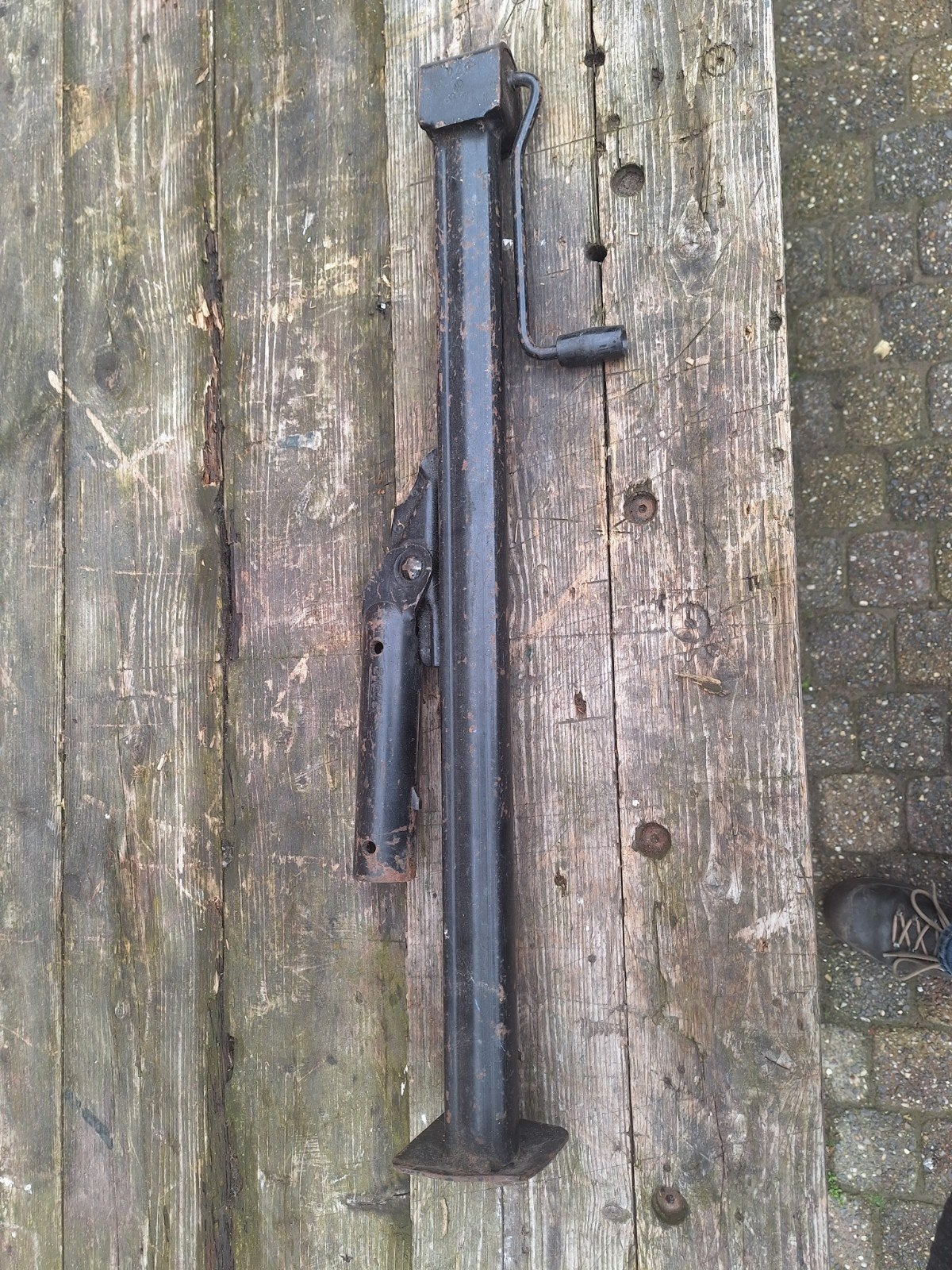 Oldtimer krik zware uitvoering. Volkswagen, Auto diversen, Krikken, Ophalen of Verzenden, Gebruikt, Manueel, Garagekrik