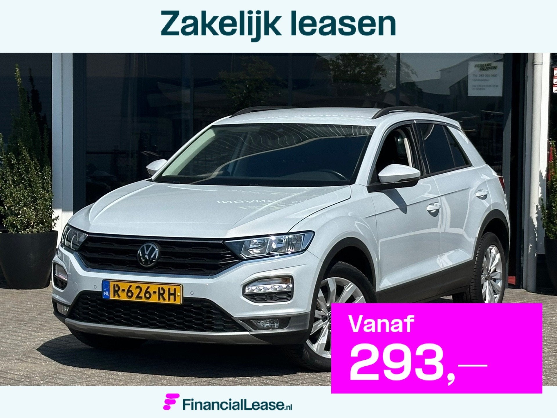 Volkswagen T-Roc 1.5 TSI Sport - Uitstekend onderhouden, 1254 kg, Euro 6, 4 cilinders, 150 pk