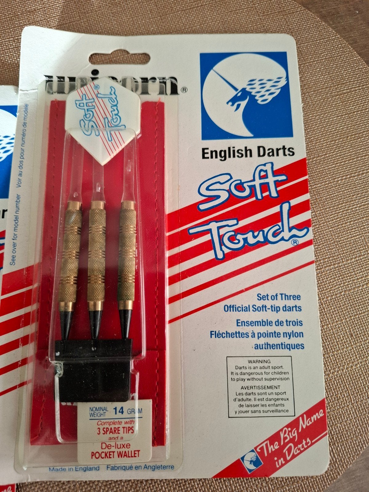 Unicorn Soft-Tip Darts (14g) - NIEUW in verpakking, Ophalen of Verzenden, Nieuw, Pijlen, Soft tip