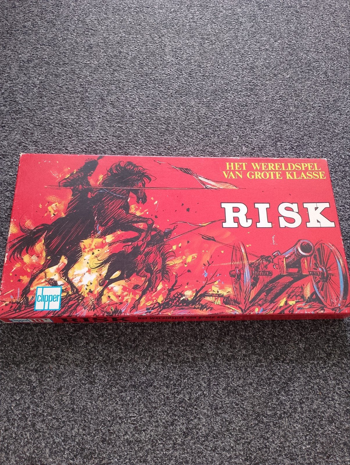 Risk Bordspel Clipper - Het Wereldspel van Grote Klasse, Vijf spelers of meer, Ophalen, Gebruikt, Clipper