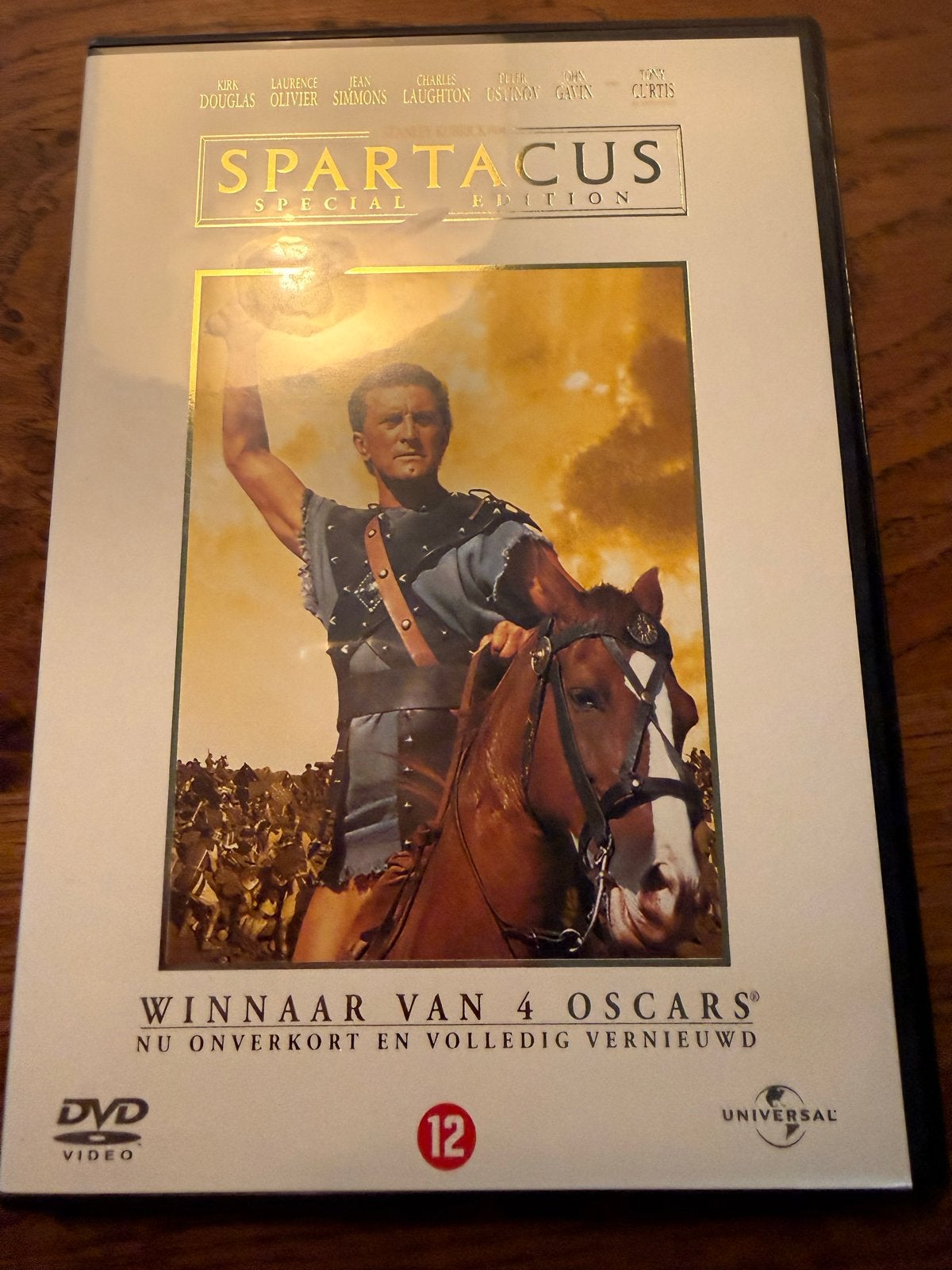 Spartacus - Special Edition DVD (2 discs), Nederlands, Ophalen of Verzenden, Zo goed als nieuw, Vanaf 12 jaar