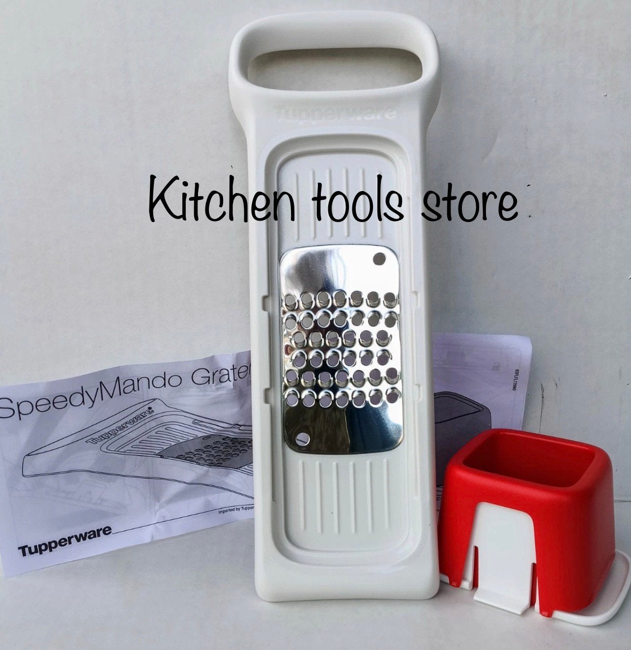 tupperware mando junior speedy grater rasp handrasp voorraad, Ophalen of Verzenden, Nieuw, Overige typen