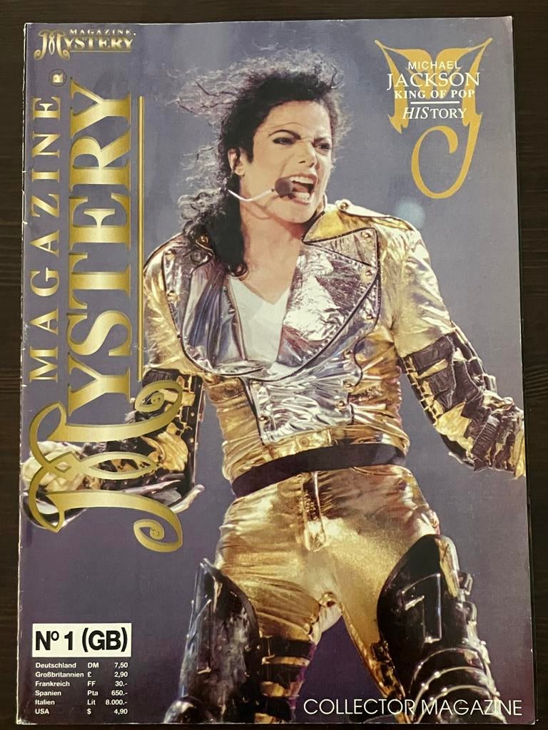Michael Jackson Mystery Magazine - King of Pop History, Ophalen of Verzenden, Boek, Tijdschrift of Artikel