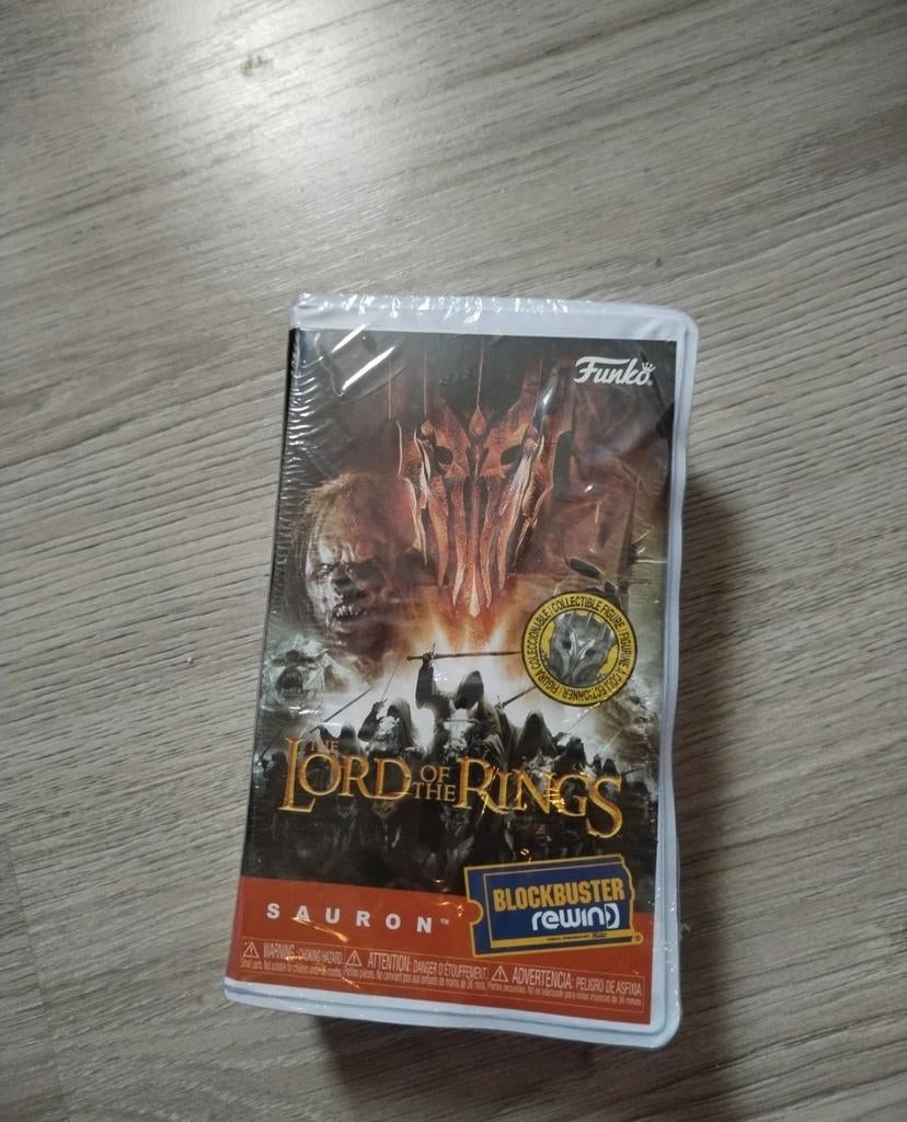 Funko Blockbuster Rewind Lord of the Rings Sauron Nieuw, Ophalen of Verzenden, Nieuw