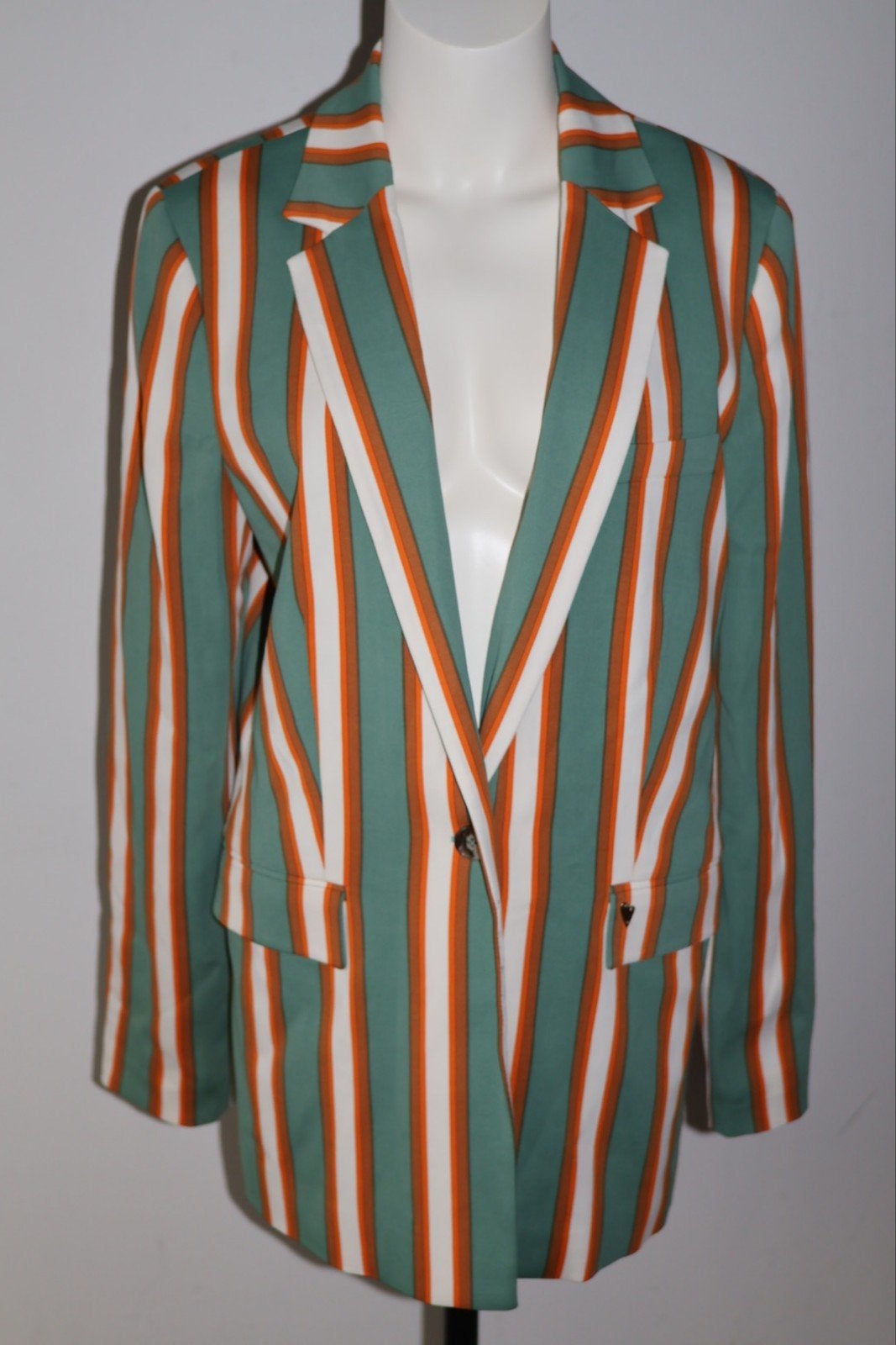 Mos Mosh gestreepte blazer maat 40 / L - Colbert jasje, Mos Mosh, Onbekend, Ophalen of Verzenden, Zo goed als nieuw