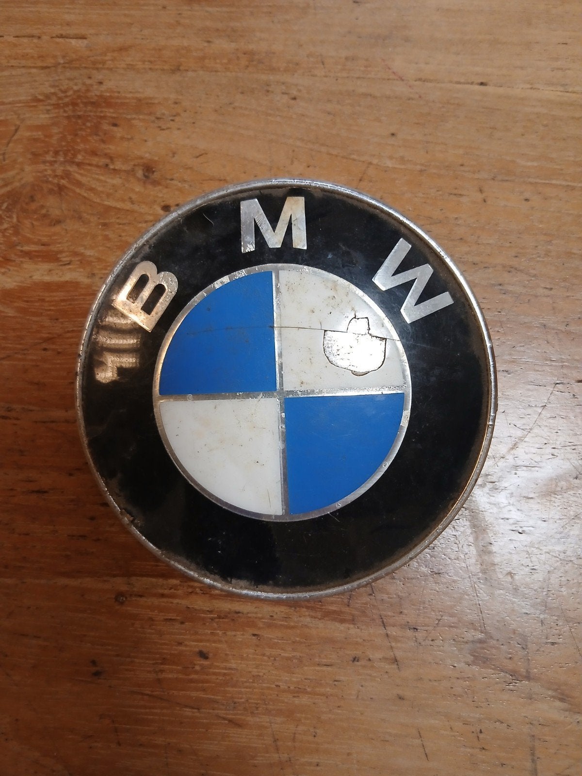 Vintage BMW Embleem - 8 cm diameter, Ophalen of Verzenden