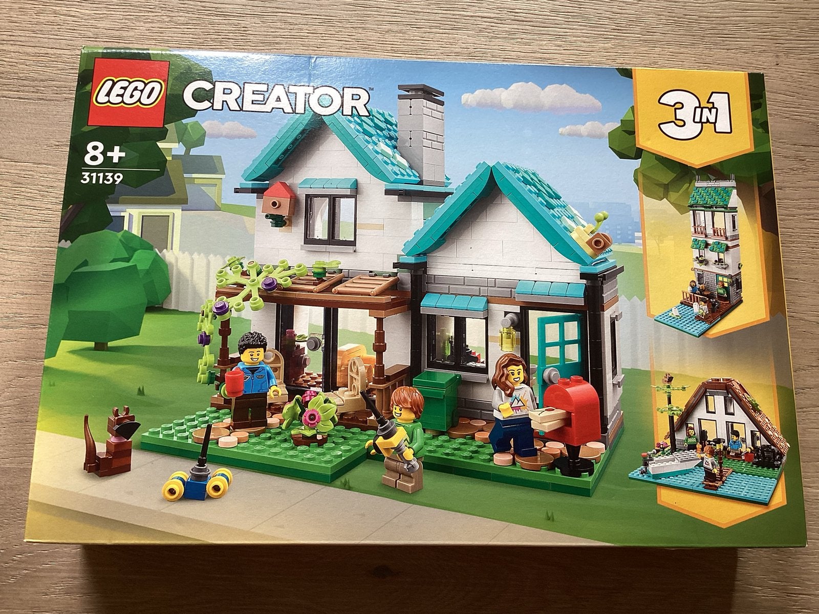 LEGO Creator 31139 Gezellig Huis 3-in-1 Set Nieuw, Lego, Nieuw, Ophalen of Verzenden, Ongeopend/sealed