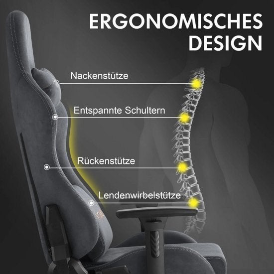 Gaming Stoel - Bureaustoel - Swivel Stoel - met Voetsteun -, Corvance B.V., Verzenden, Nieuw, Corvancebol@gmail.com