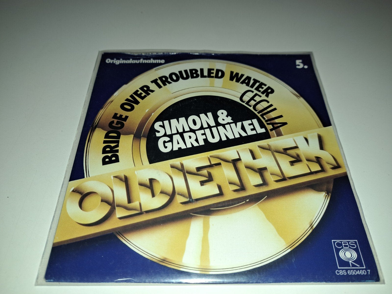 7" Simon & Garfunkel : Bridge over troubled water, Verzenden, Gebruikt, Pop