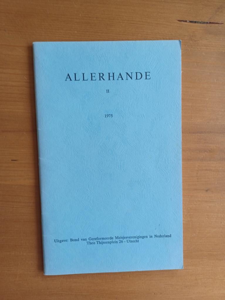Allerhande II - Het diakonaat in de Bijbel, Gelezen, Christendom | Protestants, Ophalen of Verzenden, Ds. M.J.C. Blok