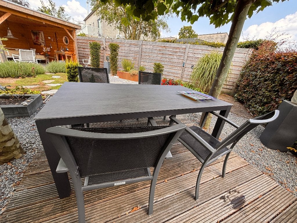 tuinset Royal Patio, Ophalen, 4 zitplaatsen, Gebruikt, Aluminium
