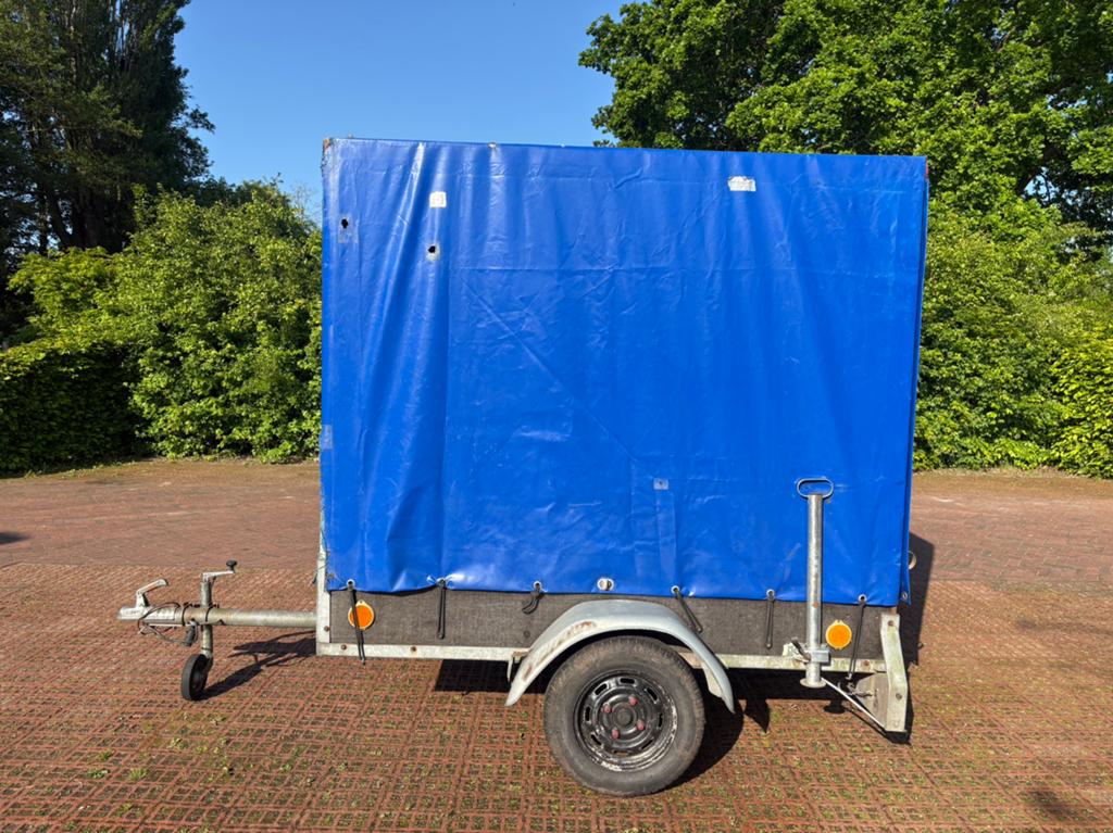 Aanhanger met huif, Auto diversen, Aanhangers en Bagagewagens, Ophalen, Gebruikt