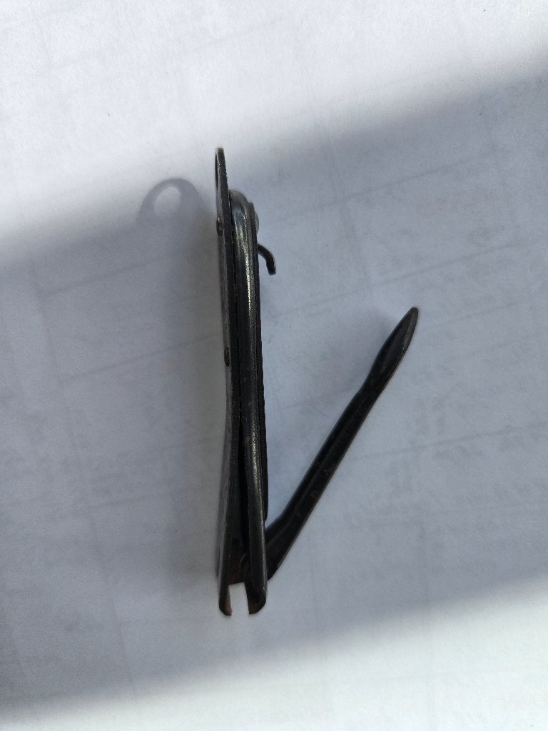 Nagelknipper met vijl Antiek uit plm 1920. Metaal. Amerika, Ophalen of Verzenden, Nieuw, Overige typen