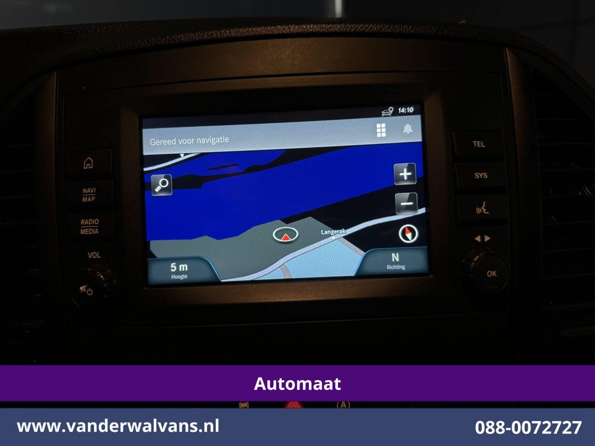 Mercedes-Benz Vito 114 CDI 136pk 9G-Tronic Automaat L2H1 Eur, Automaat, Gebruikt, 4 cilinders, Navigatiesysteem