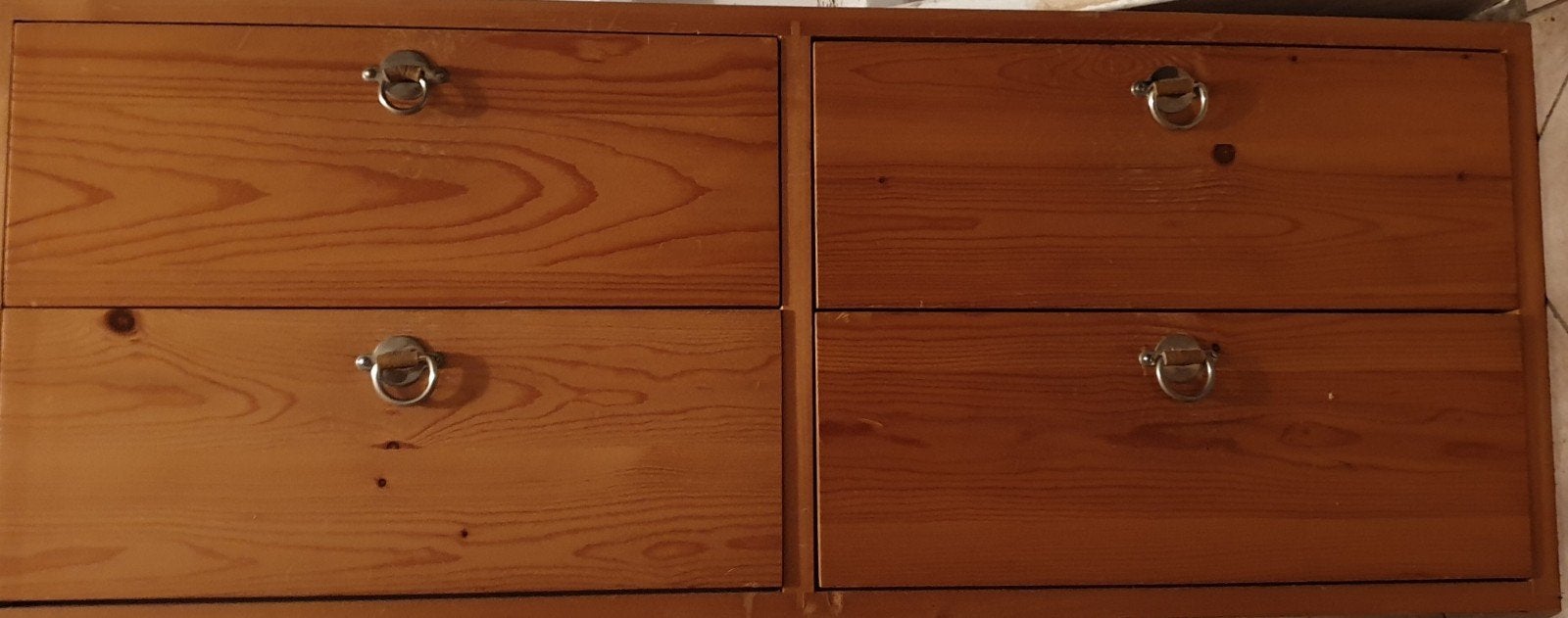 Lundia ladenblok 100x60 blank gelakt, Ophalen, Gebruikt
