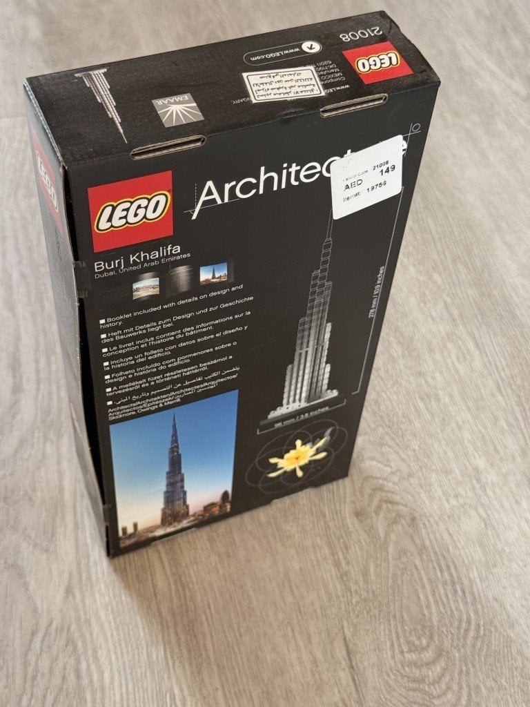 Lego - Architecture - 21008 - The Burj Khalifa, Lego, Nieuw, Architecture, Ophalen of Verzenden