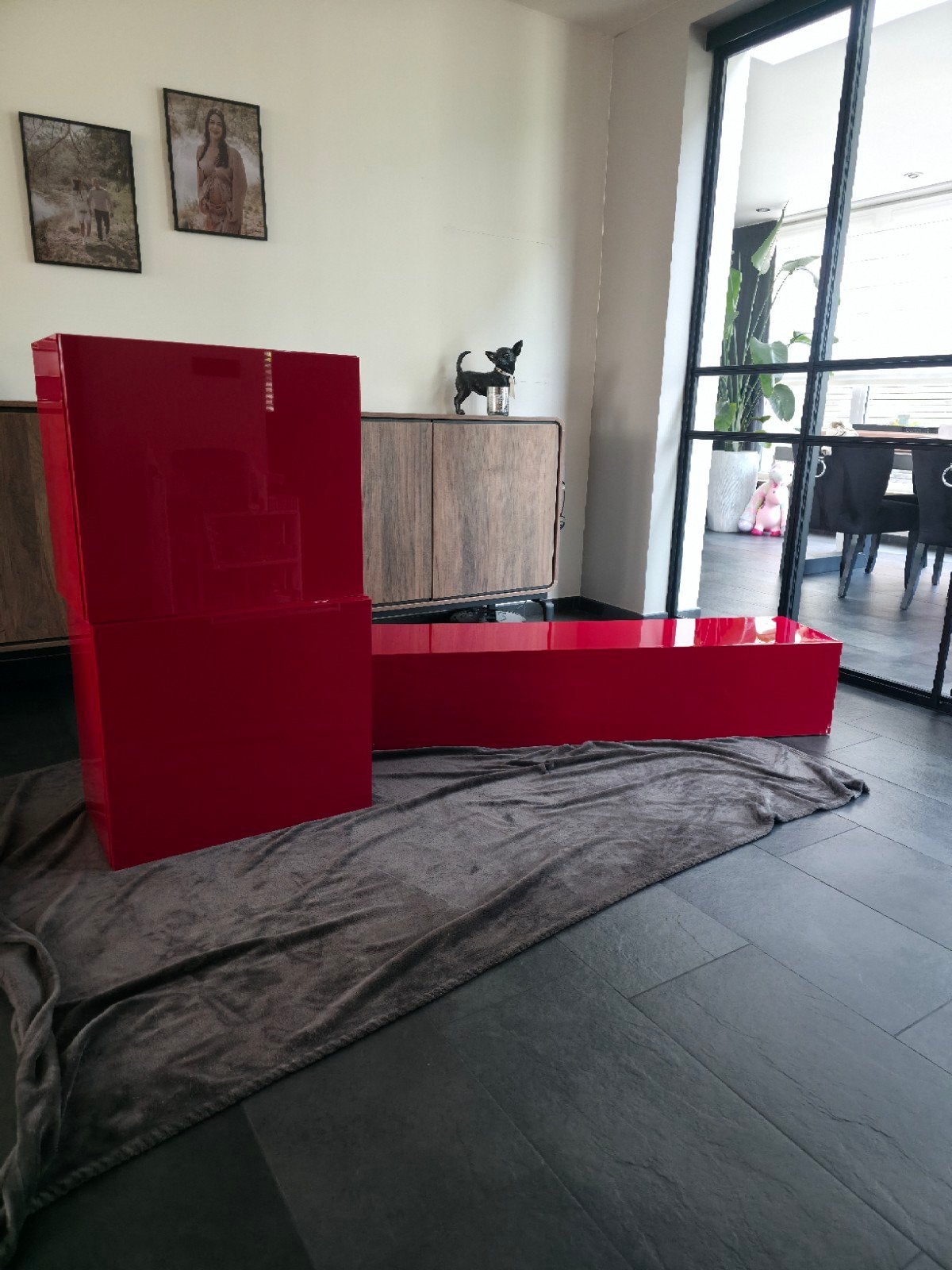 Zwevend dressoir, Ophalen, Zo goed als nieuw, 25 tot 50 cm