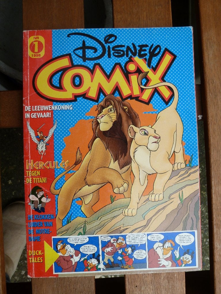 Disney Comix nr. 1 van 1998, Boeken, Eén stripboek, Ophalen of Verzenden, Gelezen